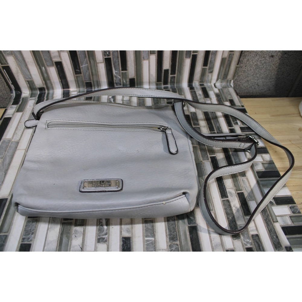 Nicole Miller Over the Shoulder Purse Bag Gray